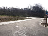 Saarstrasse via Dahlemer Strasse
