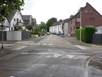 Saarstrasse über Pintepützstrasse