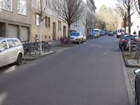 Saarstrasse über Veltmanplatz