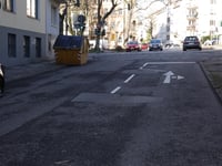 Saarstrasse über Veltmanplatz