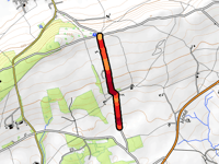 Sabden Road von Padiham