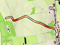 Saelhuyser Berg über Kornweg