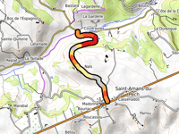Saint Amant du Pech from Coudrayres