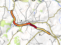 Saint-Barthélemy da Bellefontaine via La Cervelière