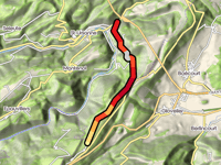 Route de Montmelon depuis Saint-Ursanne