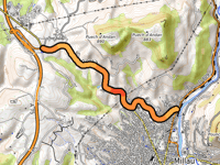 Saint Germain from Millau