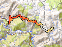 Saint Jean Roure from Champchiroux