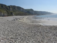 Saint Jouin de Bruneval depuis Plage de Saint Jouin de Bruneval
