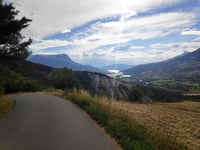 Saint Sauveur from Saint André d'Embrun