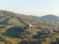 Salita di Castellina przez Via Castellina