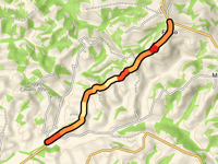 Salita di Fiano da Certaldo