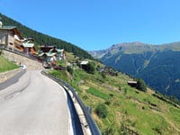 Salita di Peio über Strada del Foren