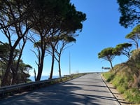 Salita di Piano Torre vanuit San Saba