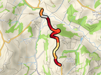 Salita di Polvereto da Fornacette