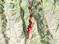 Salita di Scaglia von Cazzano di Tramigna