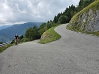 Monte Grappa da Fietta di Paderno via Salto della Cabra