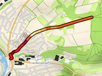Sälzerweg da Melsungen via Fliedergraben