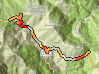 Samarina Pass przez Samarina