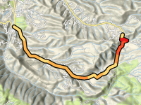 San Benancio Road via Corral de Tierra Road
