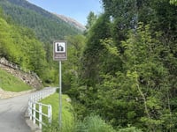 San Bernardo from Ponte in Valtellina