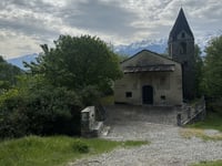 San Bernardo from Ponte in Valtellina
