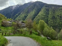 San Salvatore depuis Valeriana par Albosaggia