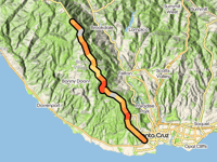San Vicente Redwoods von Bay Drive Sante Cruz
