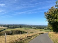 Sandpits Down von West Woodhay