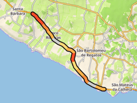 Santa Barbara von São Mateus da Calheta