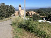 Santa Pellaia vanuit Sant Sadurní de l'Heura