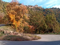 Santuari de la Mare de Déu de Bellmunt from Sant Pere de Torelló