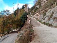 Santuari de la Mare de Déu de Bellmunt from Sant Pere de Torelló