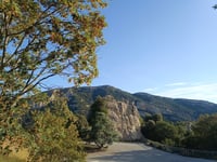 Santuari de Queralt über Berga
