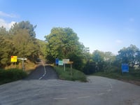 Santuari de la Mare de Déu del Coll d'Osor from Osor