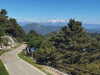 Santuari de la Mare de Déu del Mont from Cabanelles