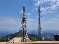 Santuari de la Mare de Déu del Mont depuis Cabanelles