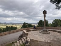 Santuari de Monti-Sion depuis Porreres