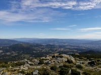 Santuário de Nossa Senhora do Minho desde Lanheses