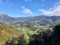 Santuario della Cornabusa from Cepino
