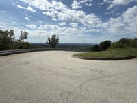 Santuario di Castelmonte / Stara Gora desde Cividale del Friuli