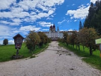Santuario di Pietralba depuis Ora