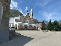 Santuario di Sant'Anna di Vinadio from Pratolungo