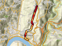 São Gonçalo desde Peso da Régua por Remostias
