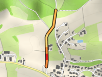 Sarlinger Strasse da Niederbergkirchener Höhe