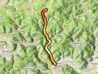 Sassenhauser Höhe from Bad Laasphe