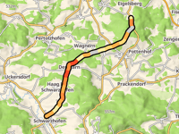 Sattelstein desde Schwarzhofen