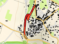 Sault über Route de Saint-Marc