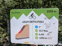 Saut deth Pish z Pont d'Arros