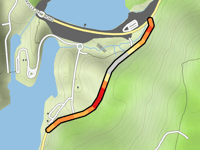 Saville Dam via Reservoir Road