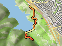 Sawyer Camp Trail via San Andreas Lake